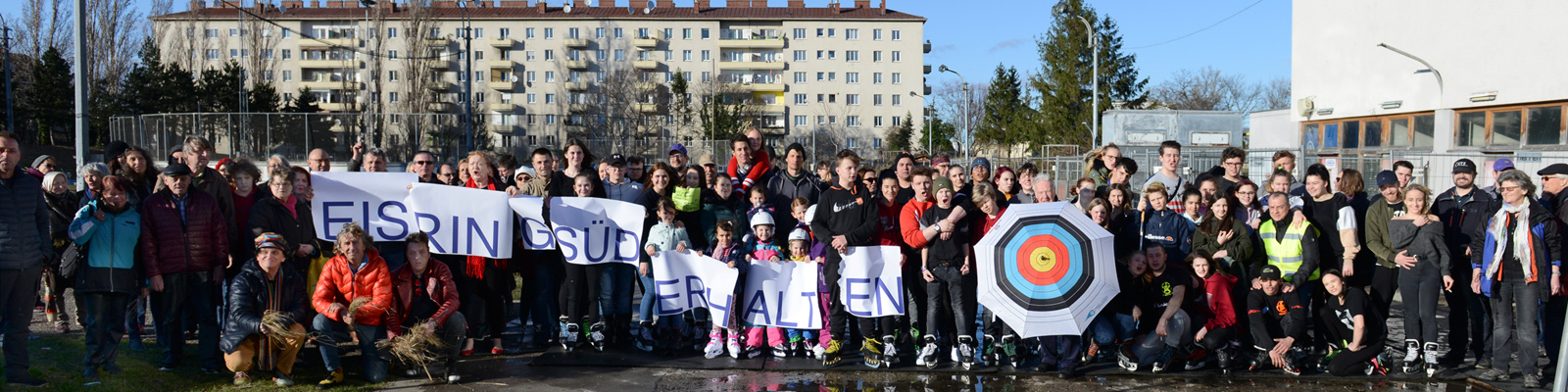 Aktion - Eisring Süd erhalten am 10.03.2019 am Eisring Süd