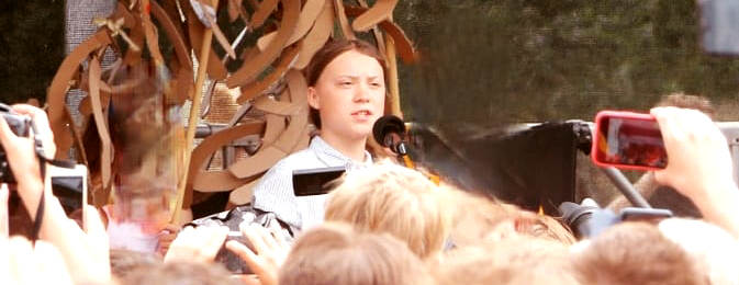 Greta Thunberg, Fridays for Future, 31.05.2019, Wien Schwarzenbergplatz